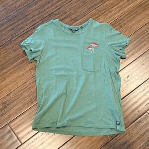 Toad&Co T-Shirt with Mushroom Embroidery